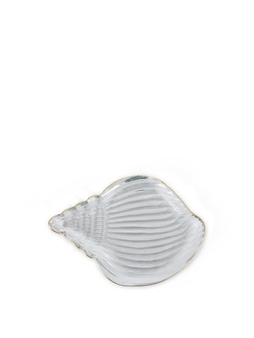 Snail glass saucer