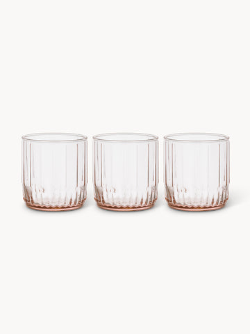 Set of 3 Leia glasses