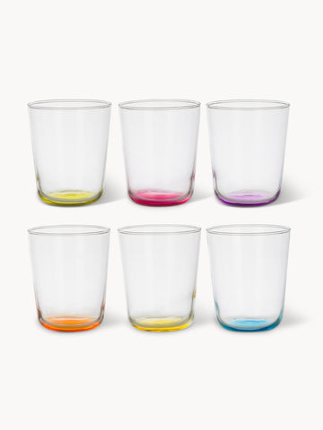 Set of 6 Otto  glasses
