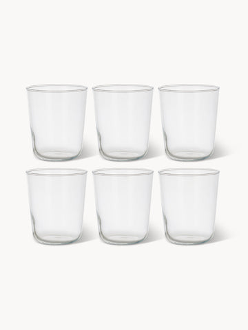 Set of 6 Otto glasses