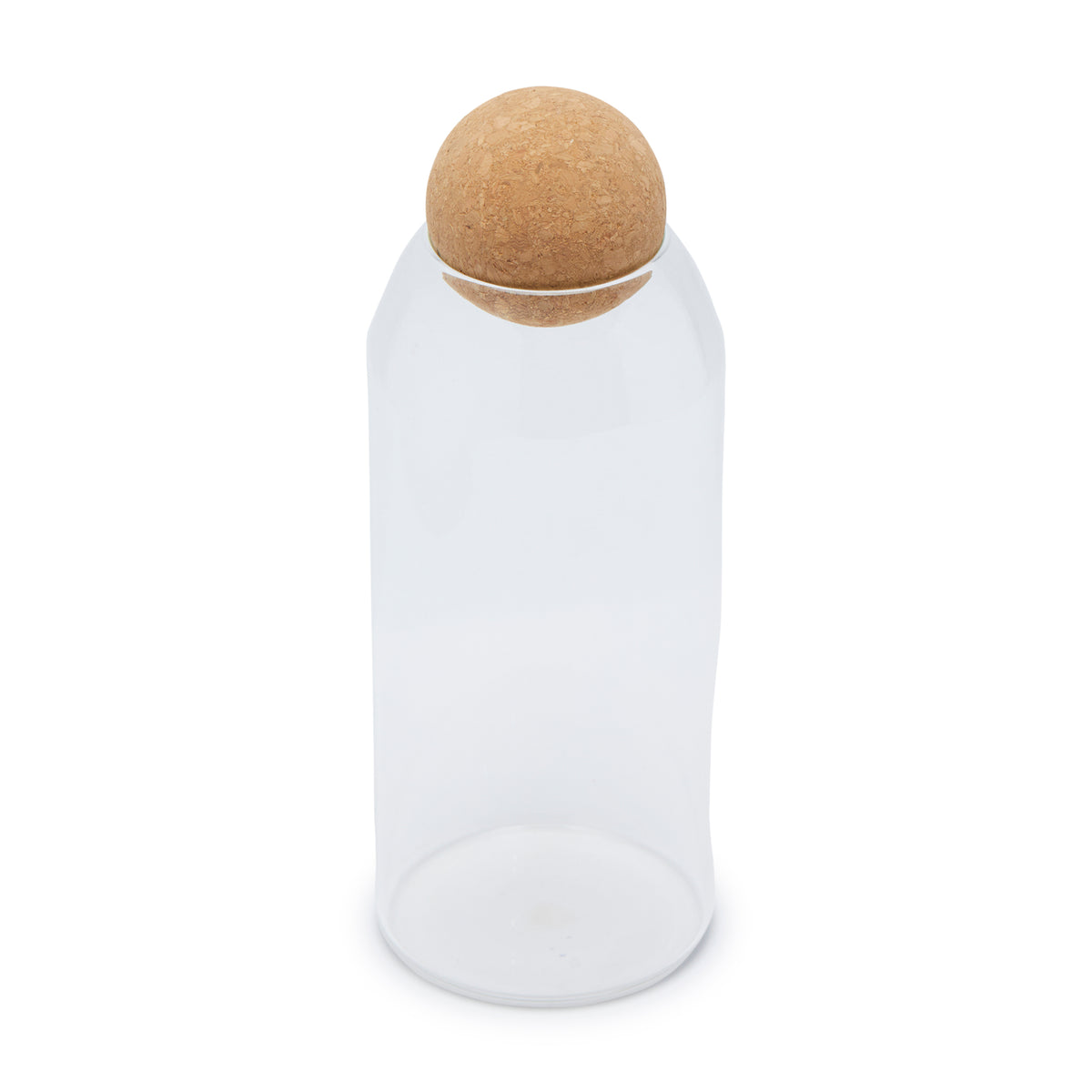 Simply Kitchen LARGE BOROSILICATE GLASS JAR (1PC) 1.3 L / Clear