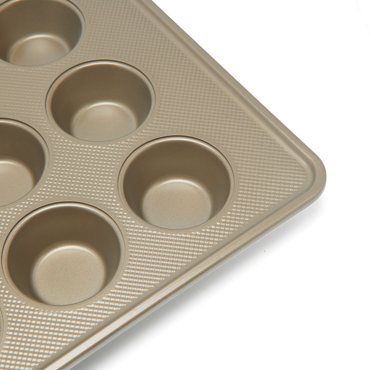 Simply Kitchen LG WINDSOR 12-CUP MUFFIN PAN (42.3X29.8X4.1 CM) 42.3 CM / New White