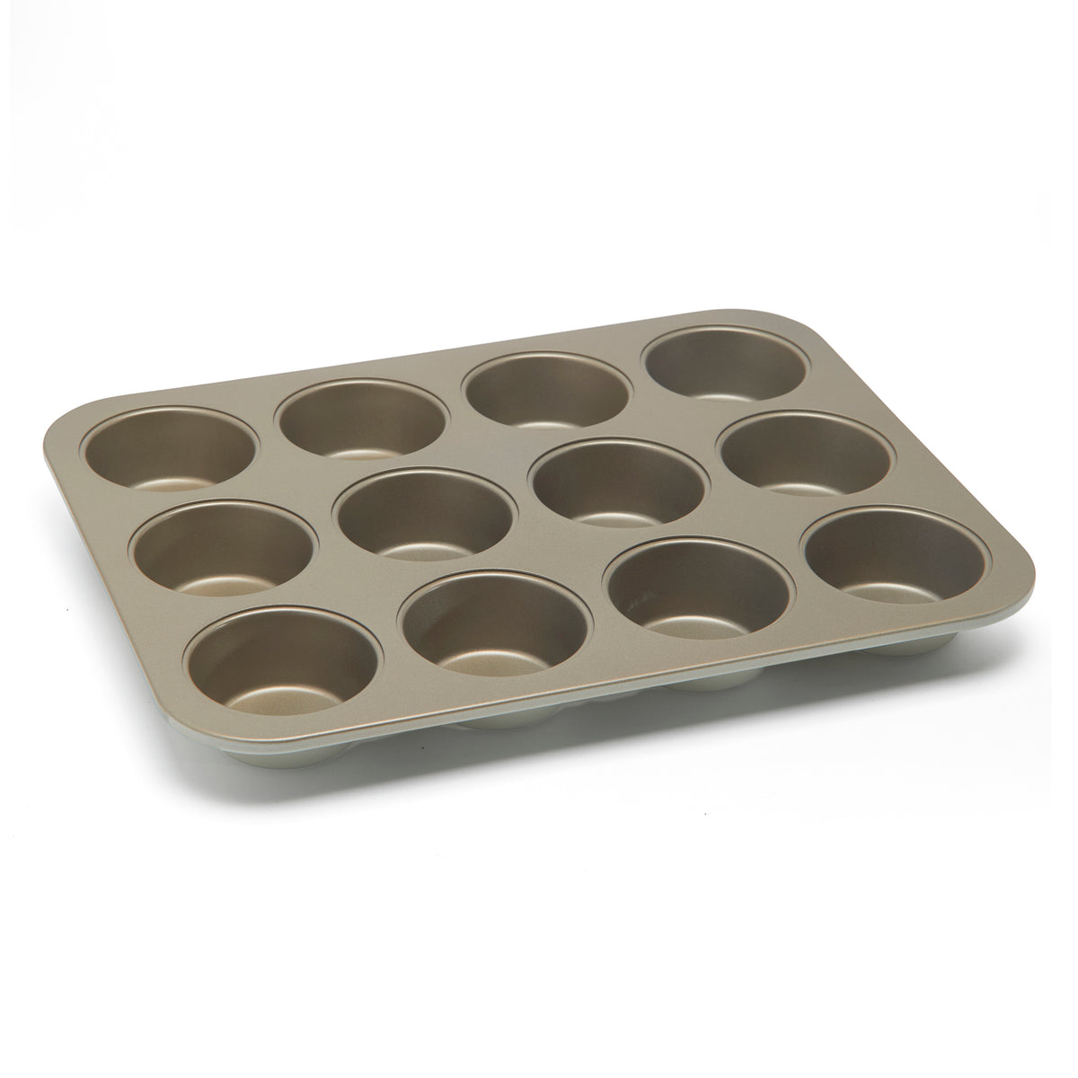 Simply Kitchen LG WINDSOR 12-CUP MUFFIN PAN (35X26 CM) 35 CM / New White