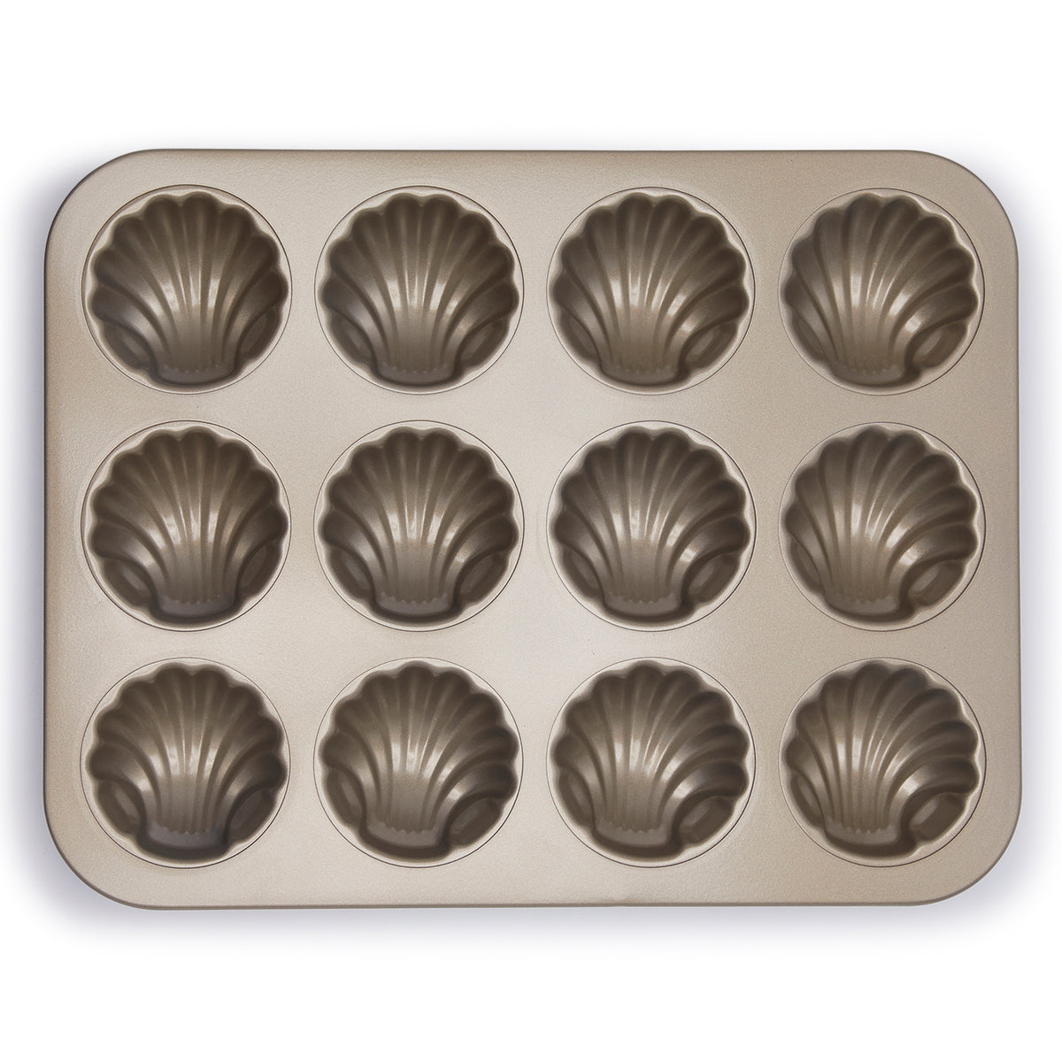 Simply Kitchen LG WINDSOR 12-SLOT MADELEINE PAN 12 SLOT / New White