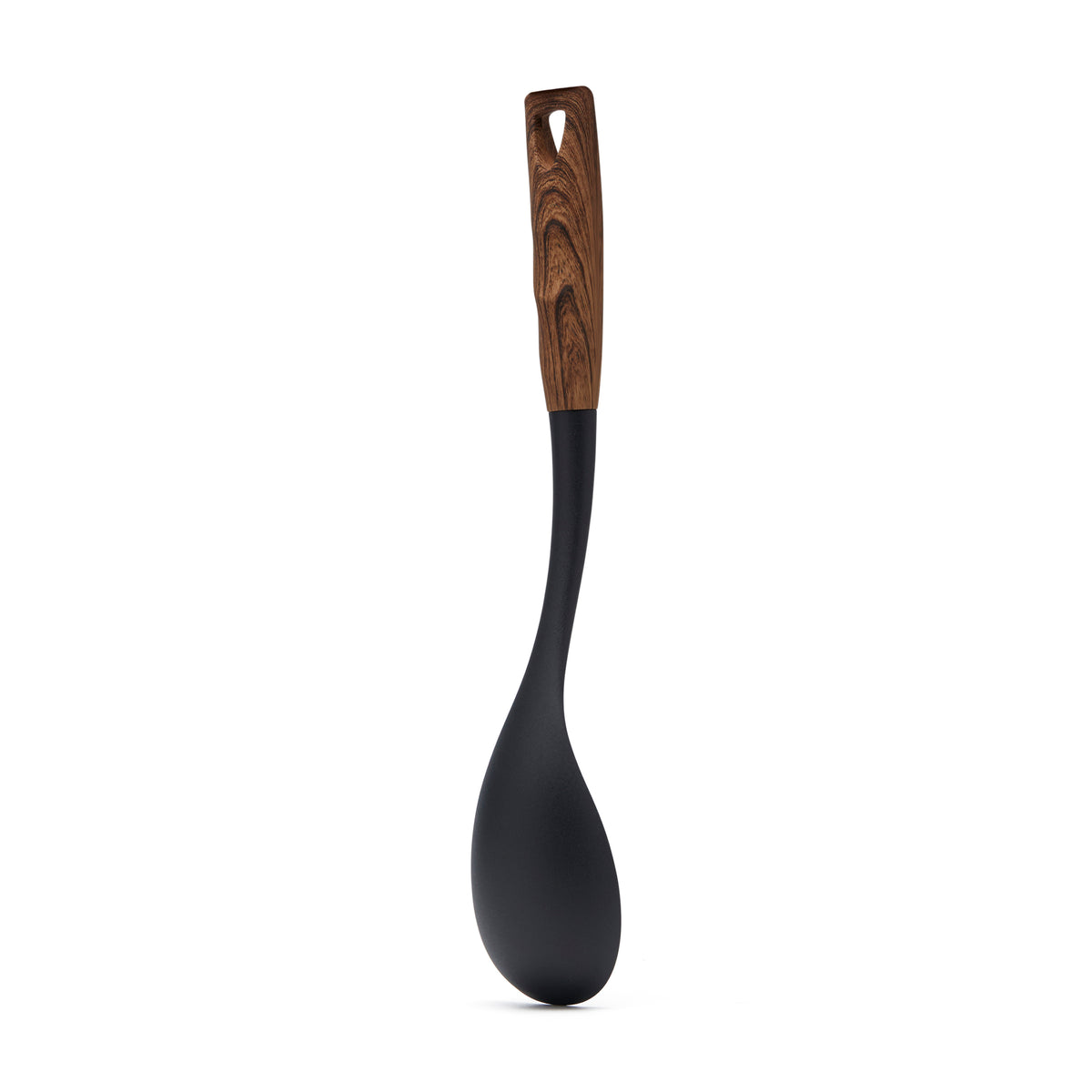 Simply Kitchen LG SAKE NYLON SPOON WITH PP HANDLE (36.5 CM) 36.5 CM / Black