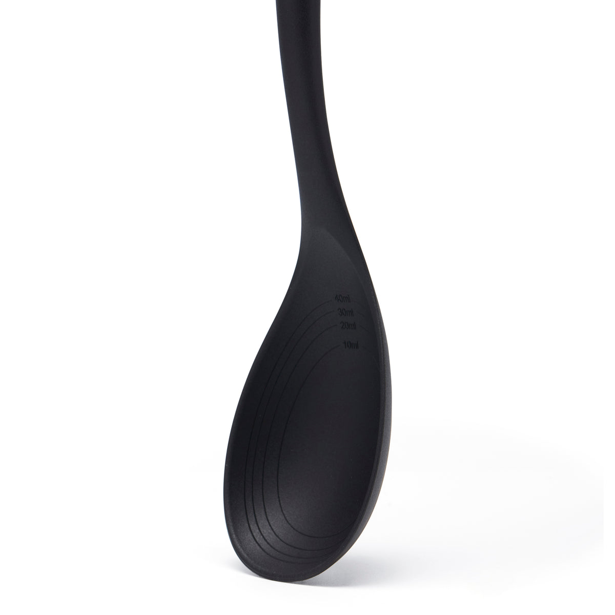 Simply Kitchen LG SAKE NYLON SPOON WITH PP HANDLE (36.5 CM) 36.5 CM / Black