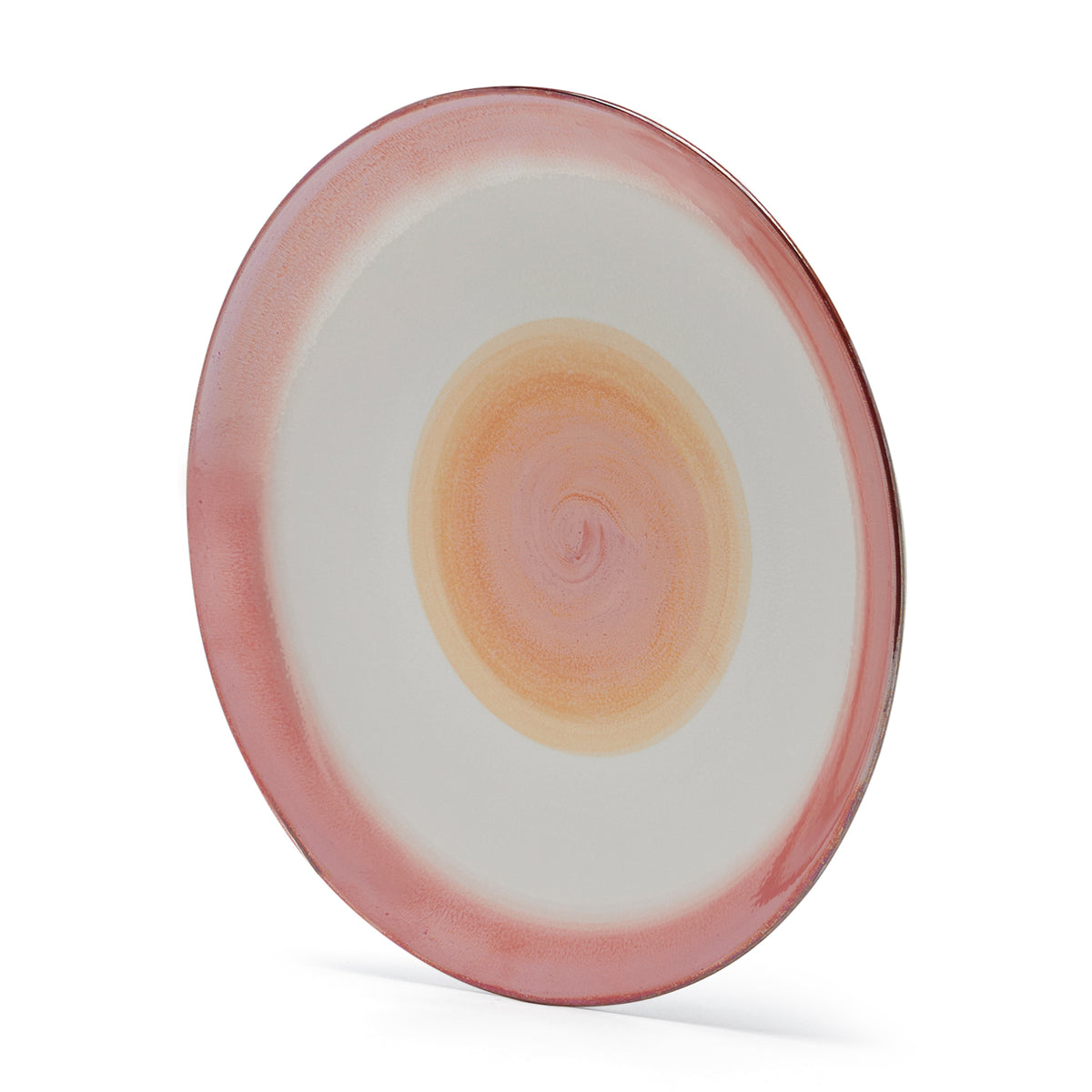 Simply Kitchen LG GLAZE CERAMIC MAIN PLATE (25.4 CM, RED) 25.4 CM / Red