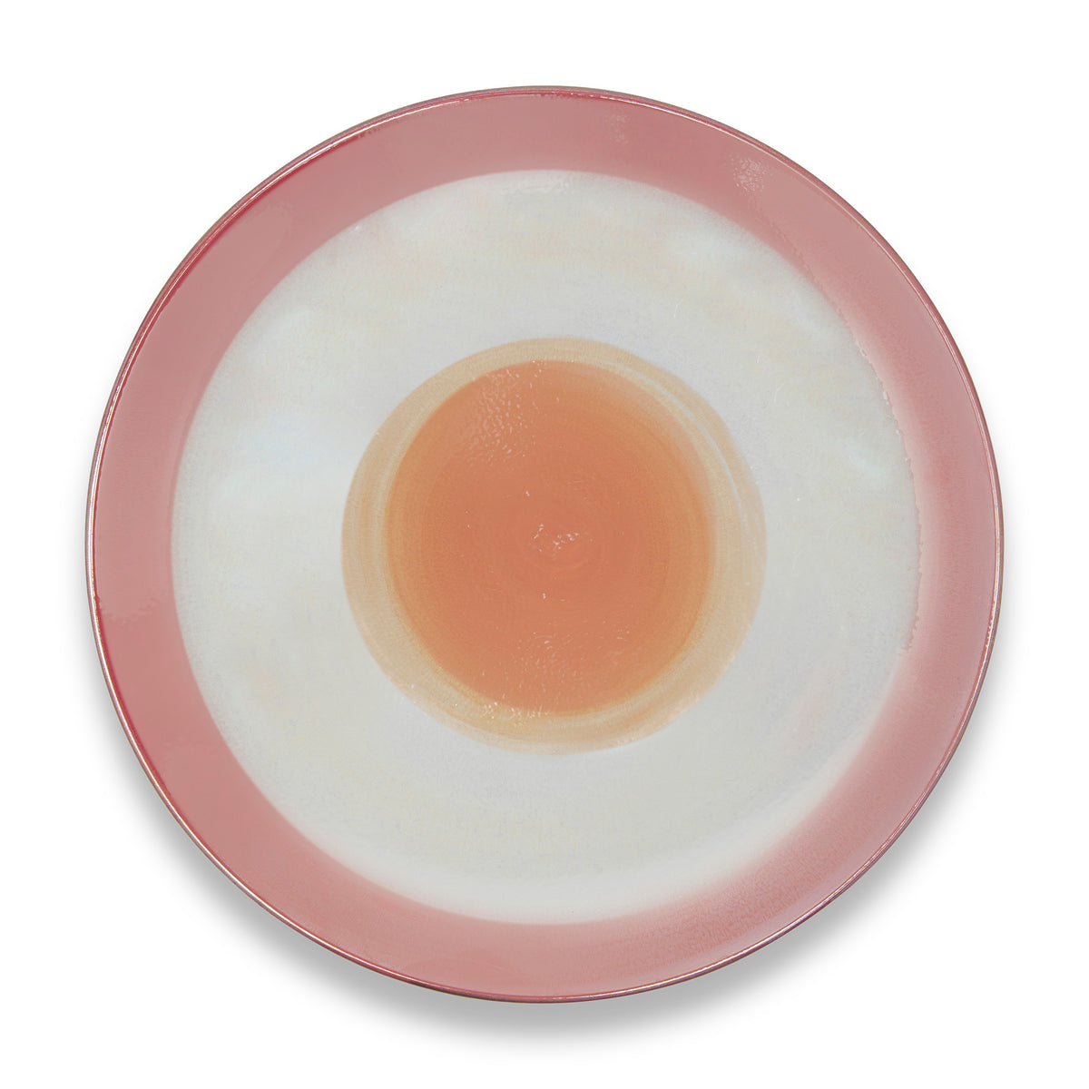 Simply Kitchen LG GLAZE CERAMIC MAIN PLATE (25.4 CM, RED) 25.4 CM / Red