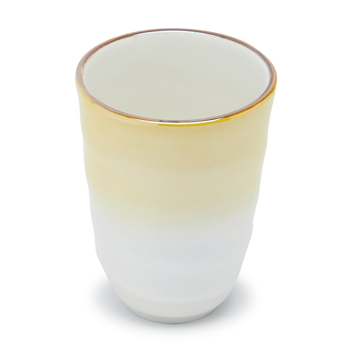 Simply Kitchen LG GLAZE CERAMIC CUP (8.5 CM , YELLOW) 8.5 CM / Yellow