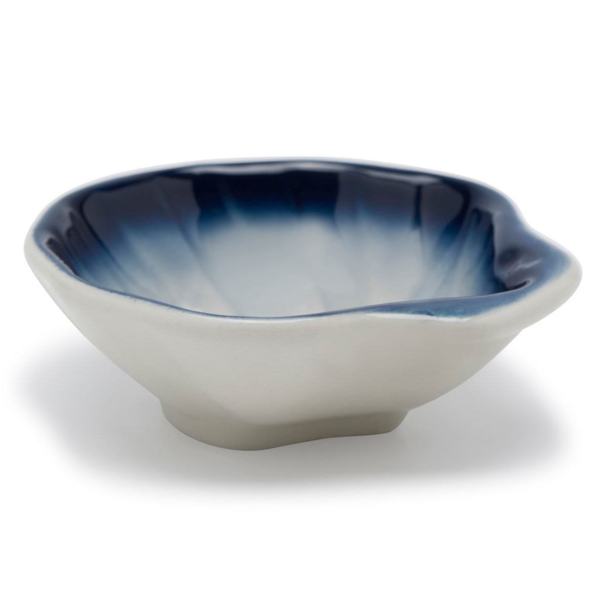 Simply Kitchen CASABLANCA REACTIVE GLAZED SNACK DISH (BLUE) 7.9x7.5 CM / Blue