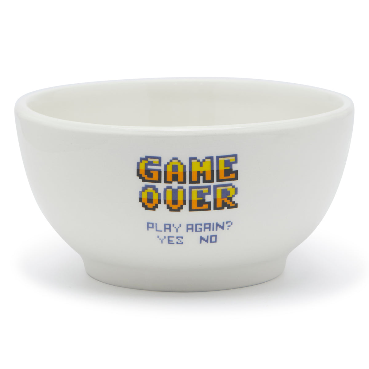 Simply Kitchen GRAPHIC GAME BOWL & MUG (13X9.2 CM, WHITE) 13x9.2 CM / White
