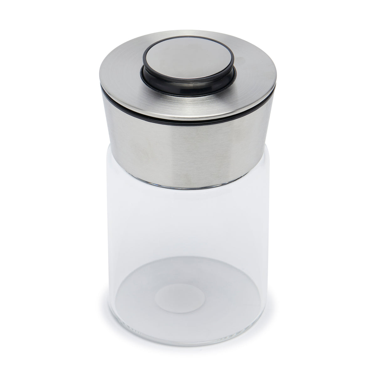 Simply Kitchen BELMONT BOROSILICATE GLASS STORAGE JAR WITH LID (650 ML) 650 ML / Clear