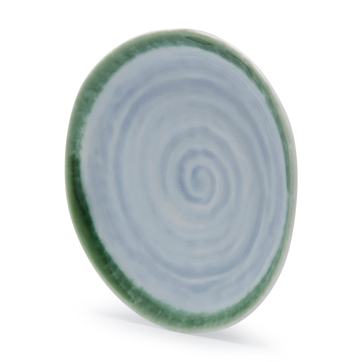 Simply Kitchen LG CORAL CERAMIC SERVING PLATE (20.3 CM, BLUE) 20.3 CM / Blue