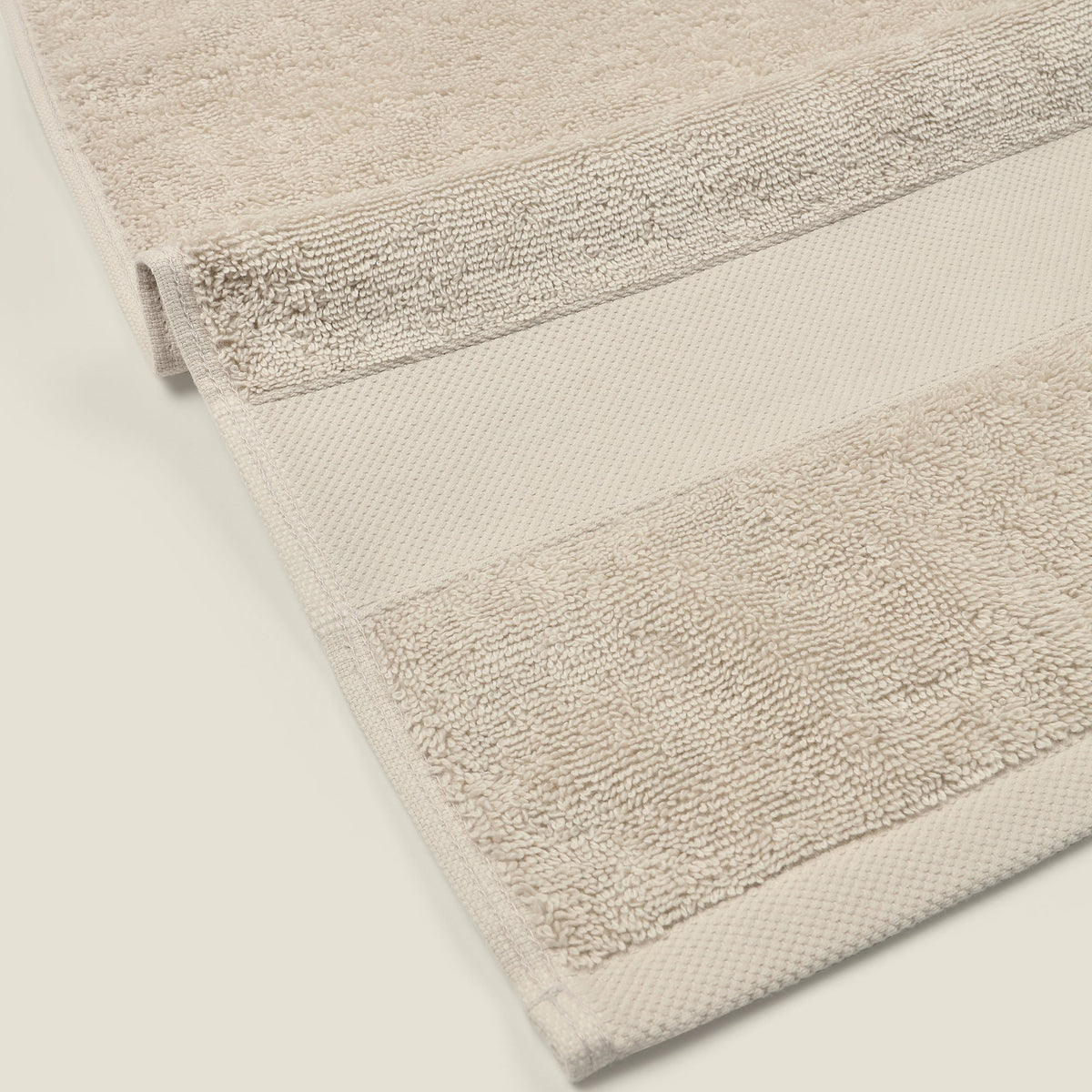 LIGHT GREY Wash Towel - 30 x 30 CM Premium Supima Cotton Towel