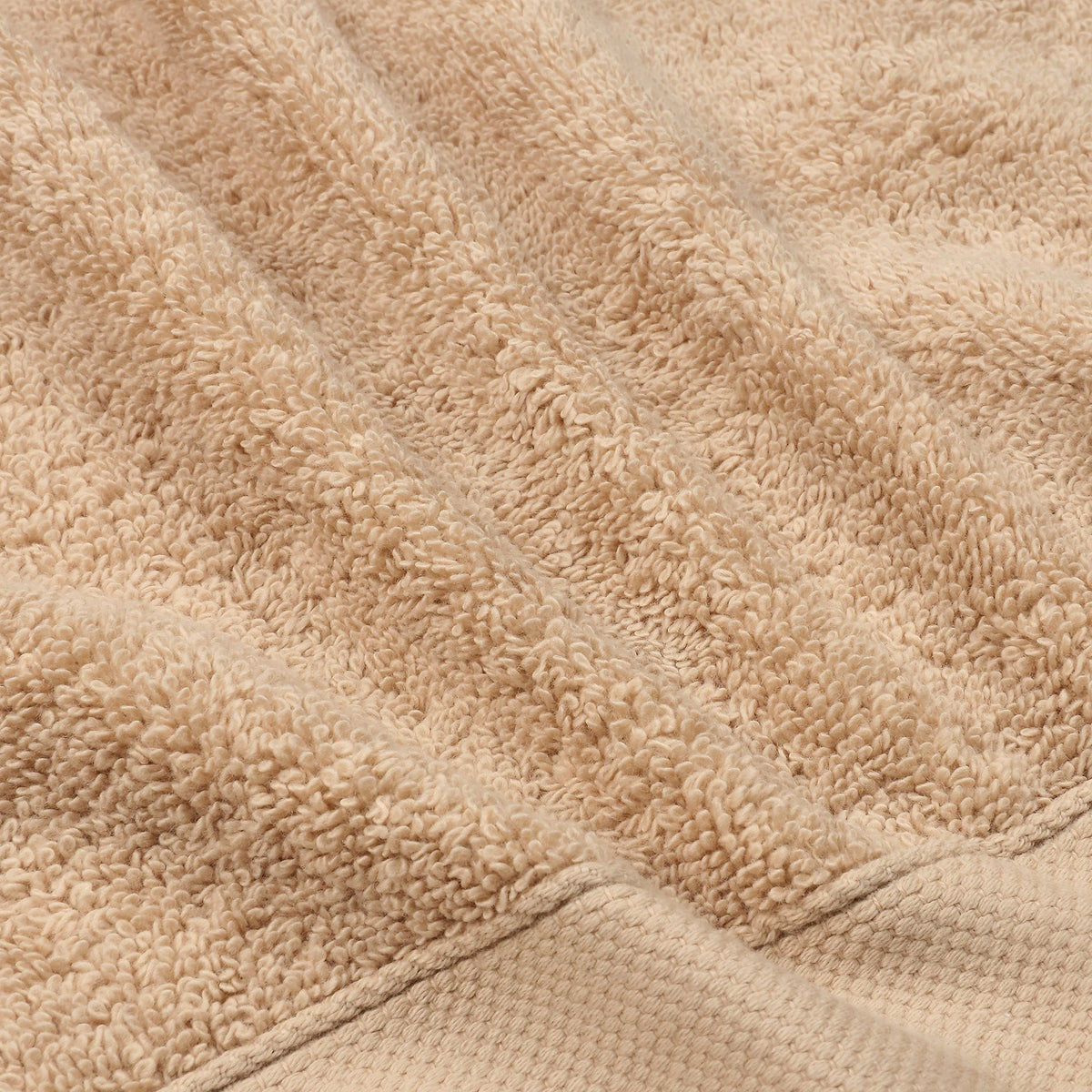 BEIGE Hand Towel - 50 x 80 CM Premium Supima Cotton Towel