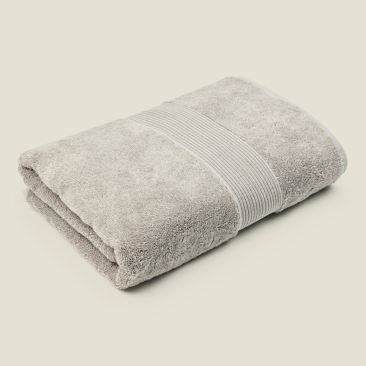PREMIUM 700 GSM EGYPTIAN COTTON TOWEL Wash Towel - 33 x 33 CM / GREY