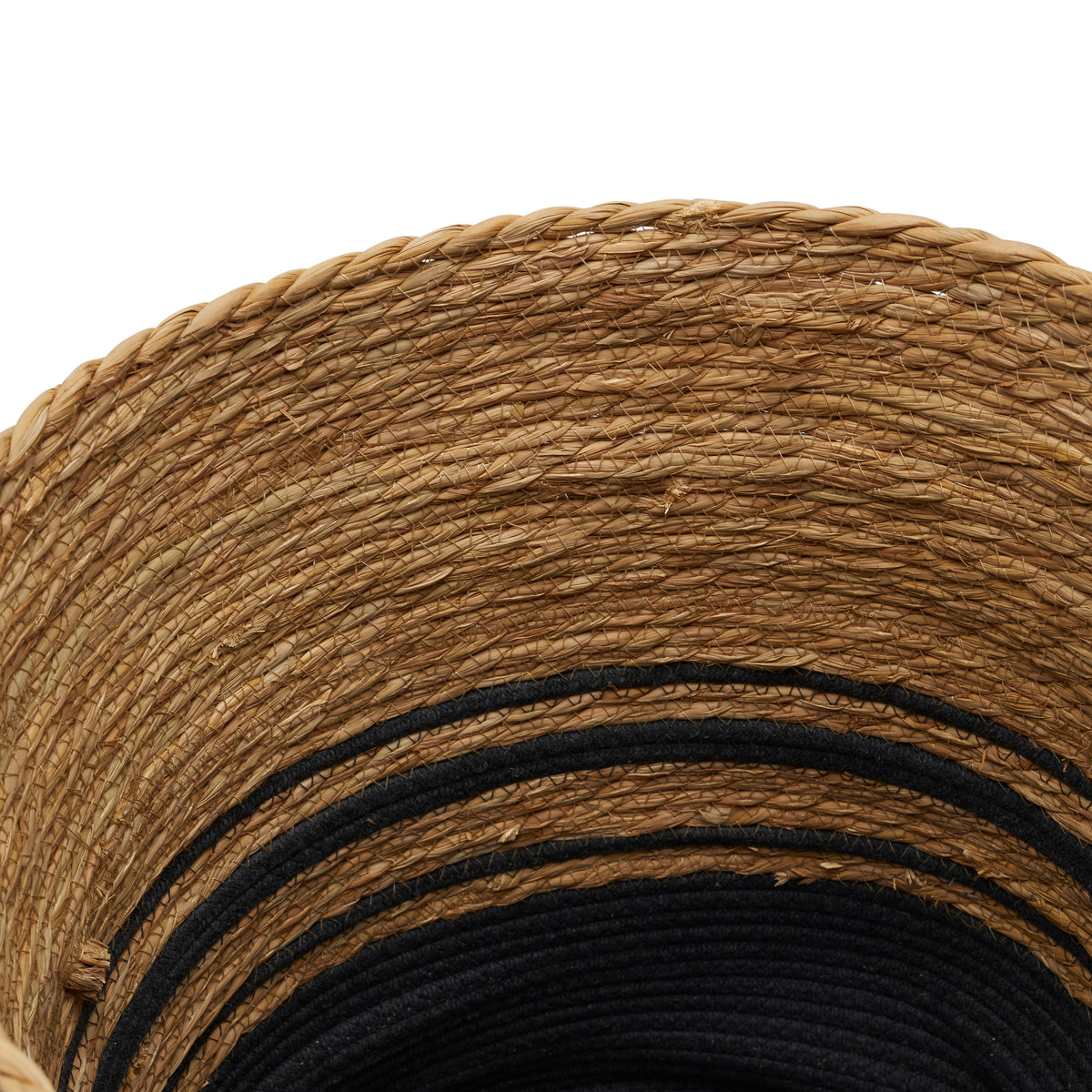 DWELL GRAPHITE WEAVE SEAGRASS BASKET SMALL (BROWN/GREY) 35x35x43cm / Brown/Grey