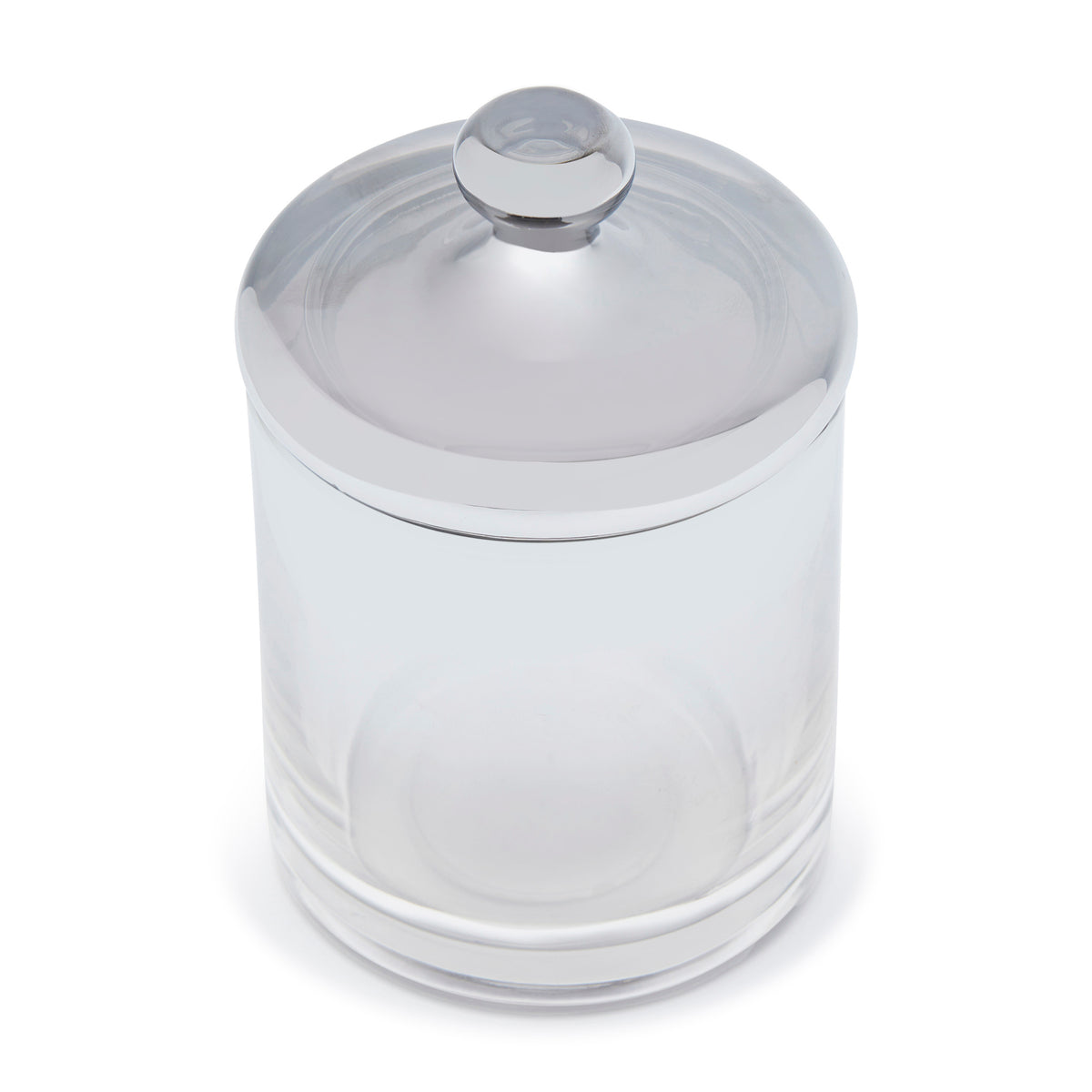 Glassware Canister 10x10x15.5cm / Silver