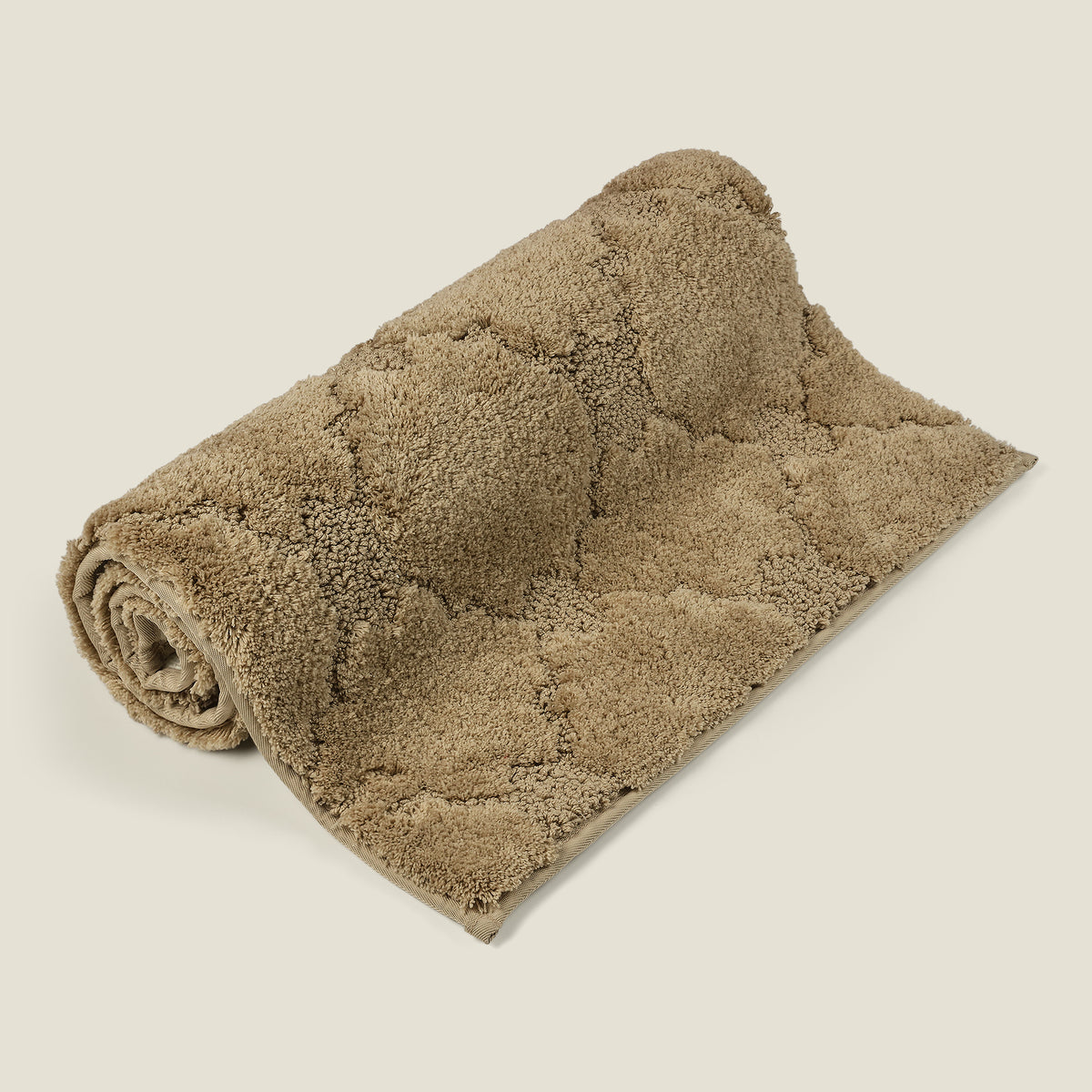 DWELL LUXURY DRYLON BATHMAT (50 X 80 CM , BEIGE) 50X80 CM / Multi