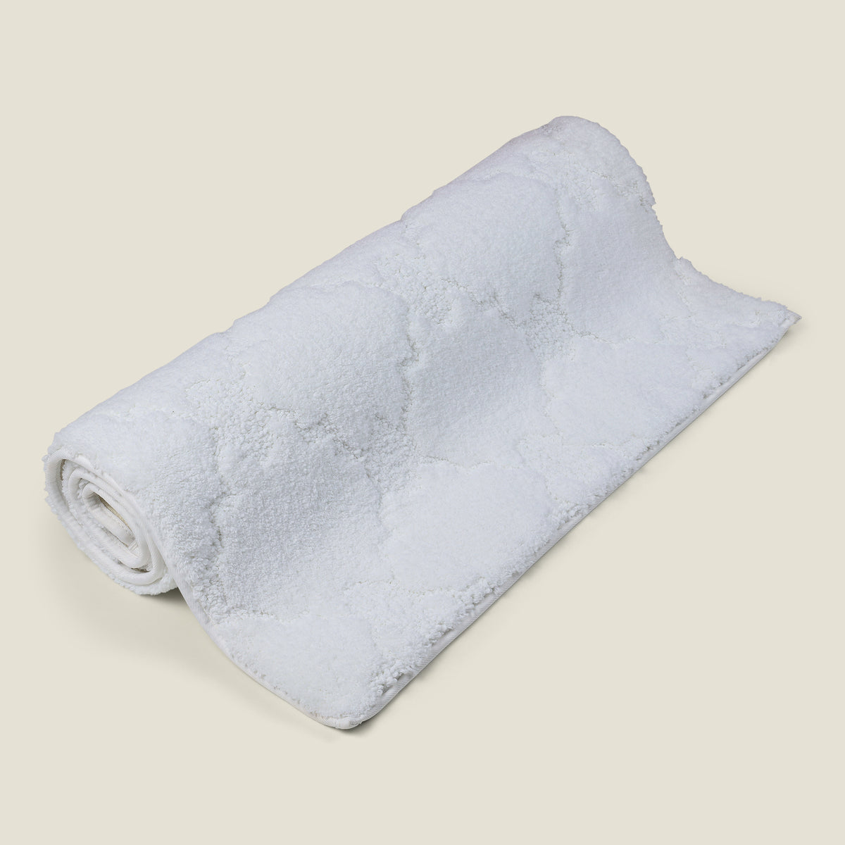 LUXURY DRYLON BATHMAT - 60 X 90 CM - WHITE 60X90 CM / Multi