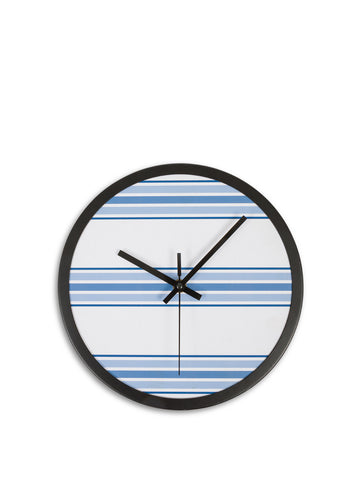 Clock with iron dial