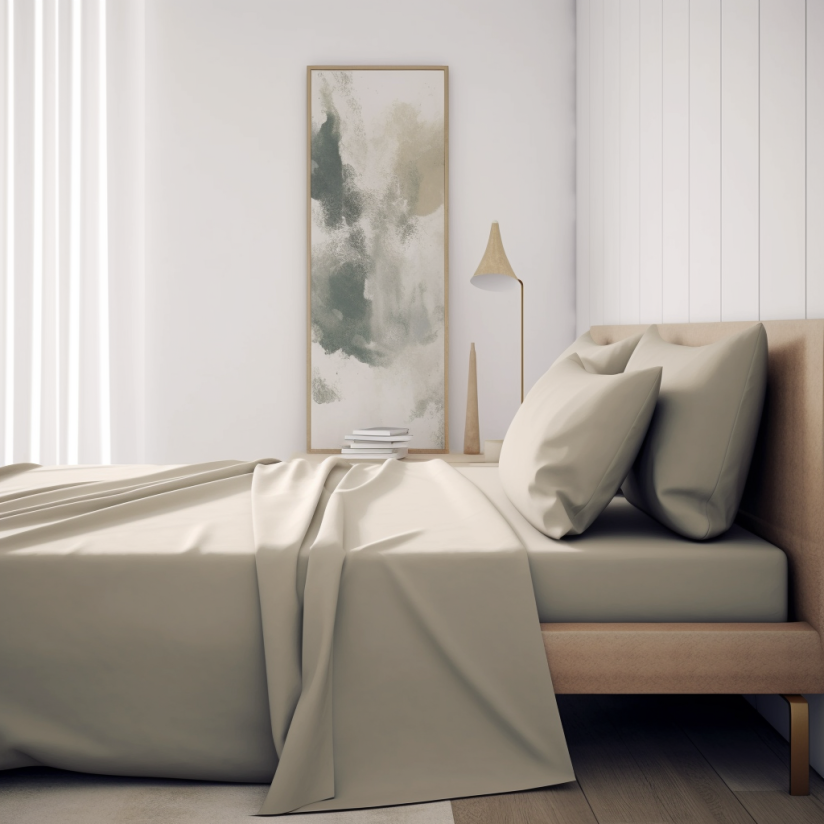 ITALIAN COMFORT - IMPERIAL 300 THREAD COUNT SATEEN 2 PC PILLOW CASE SET