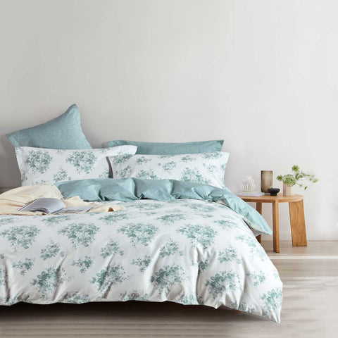ALESSIA PRINTED 4 PC DUVET COVER SET