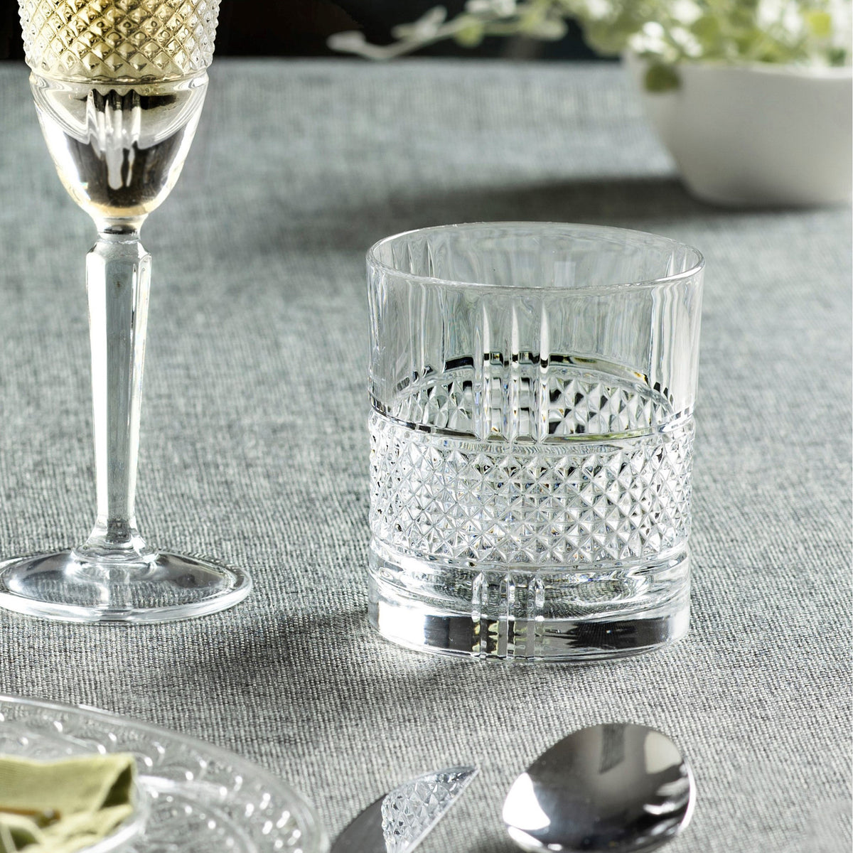 SET OF 6 GLASSES BRILLIANT TRANSPARENT 340ML / CLEAR