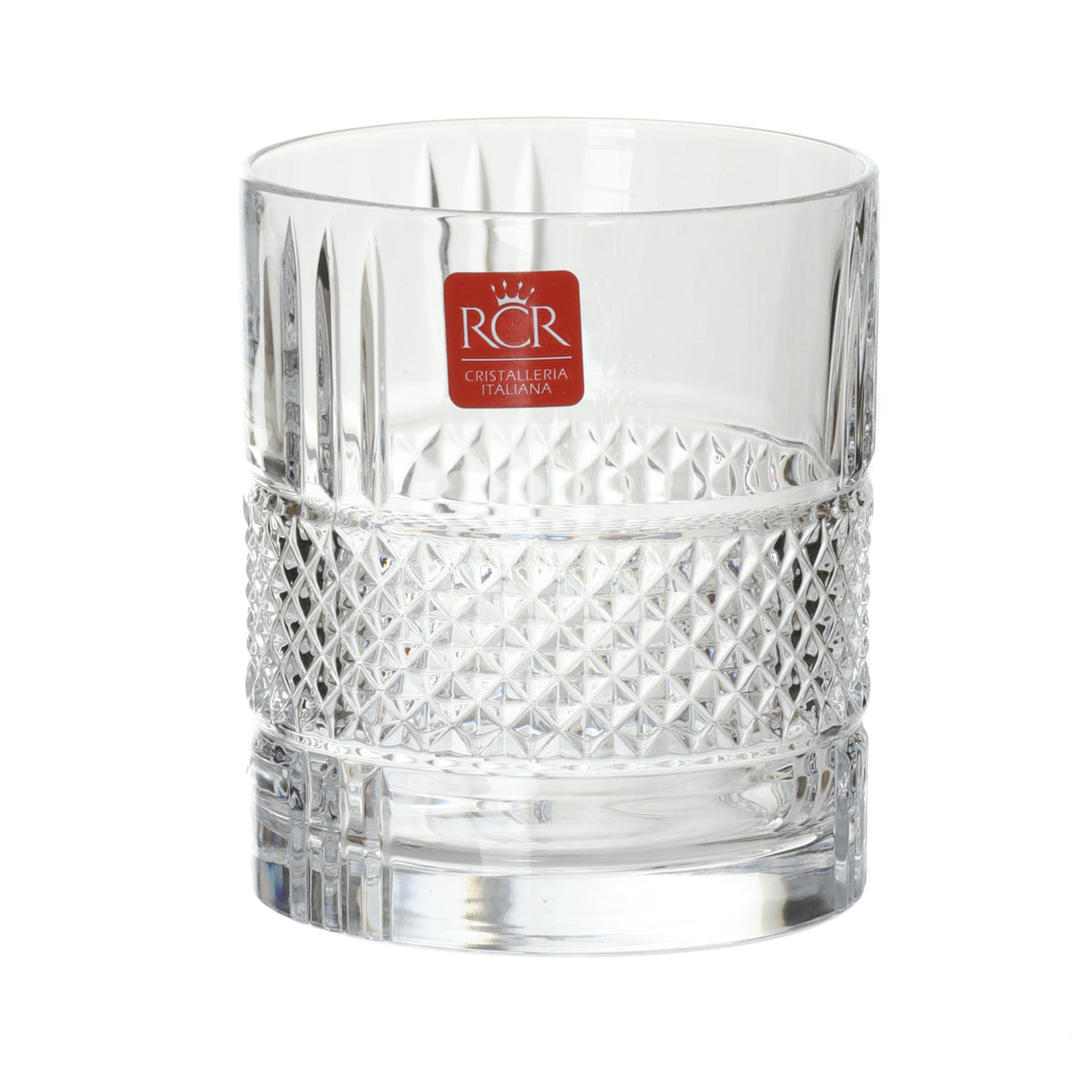 SET OF 6 GLASSES BRILLIANT TRANSPARENT 340ML / CLEAR