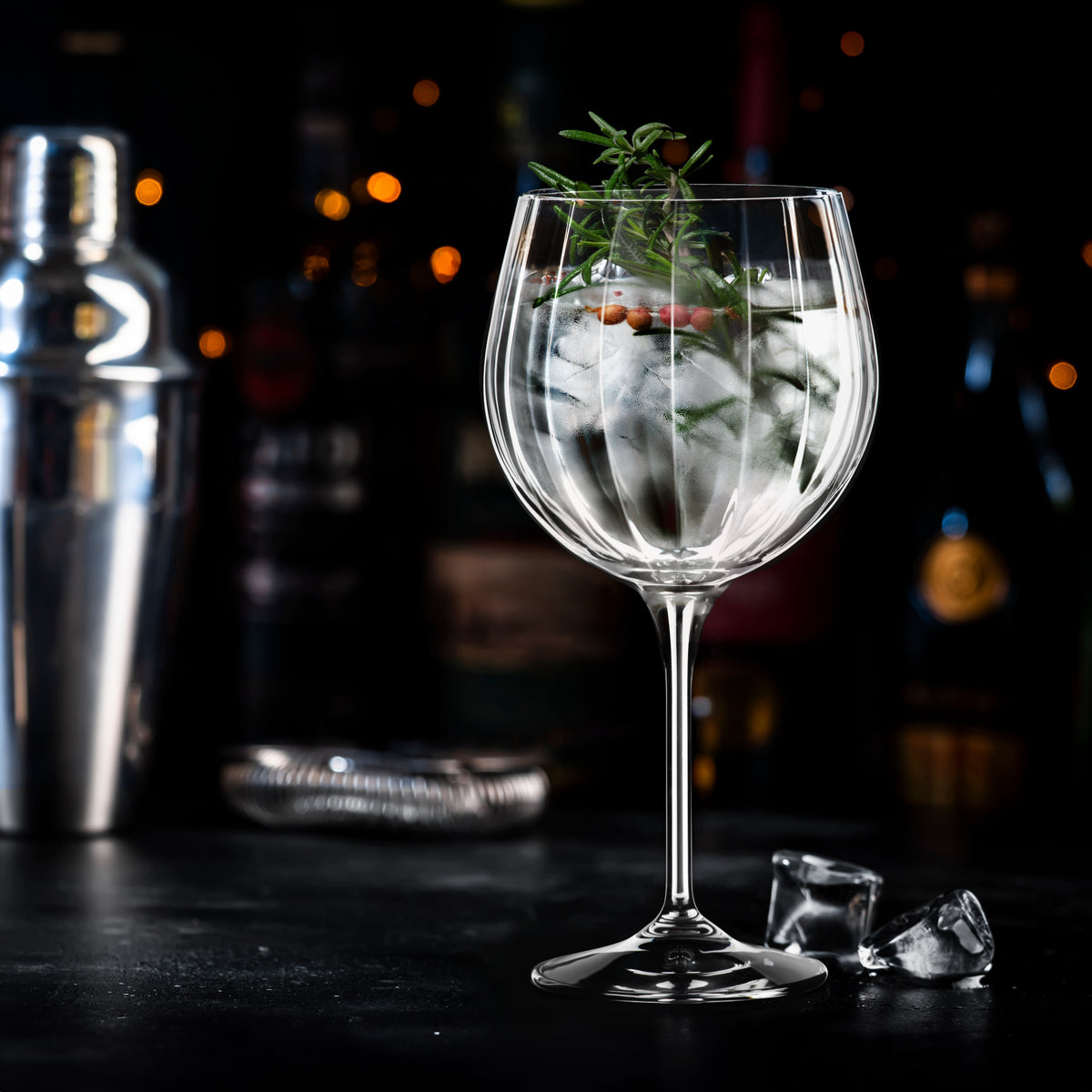 SET OF 2 GIN GLASSES IO ML670 TRANSPARENT 670ML / CLEAR