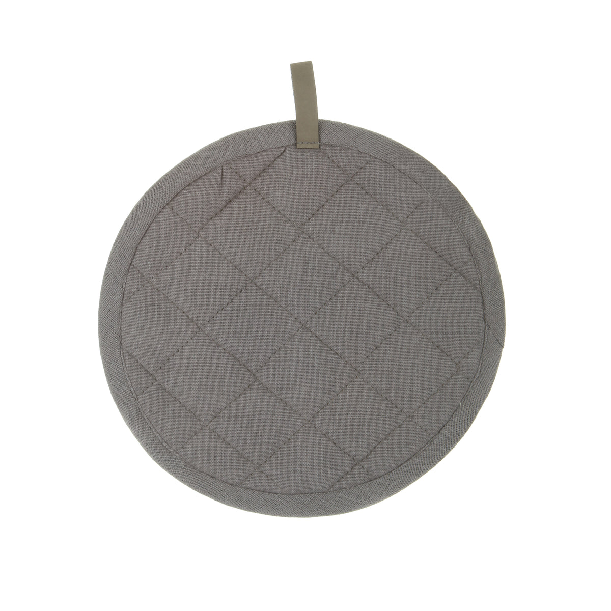 ROUND POT HOLDER 20 CM 0% GRAY 20CM / GREY