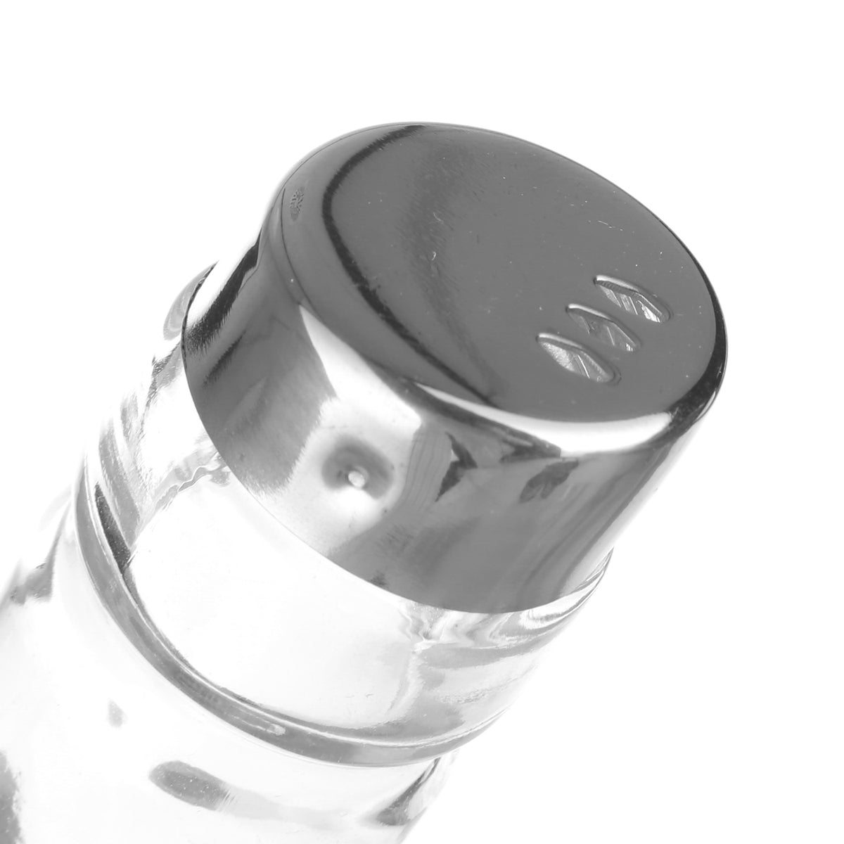 SEASONING SET OIL VINEGAR SALT AND PEPPER KRAFT STEEL 10.7x21.3x10.6CM / CLEAR
