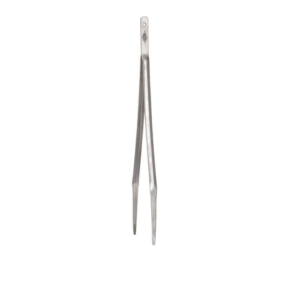 PROFESSIONAL TONG PICK STEEL 32CM / SILVER