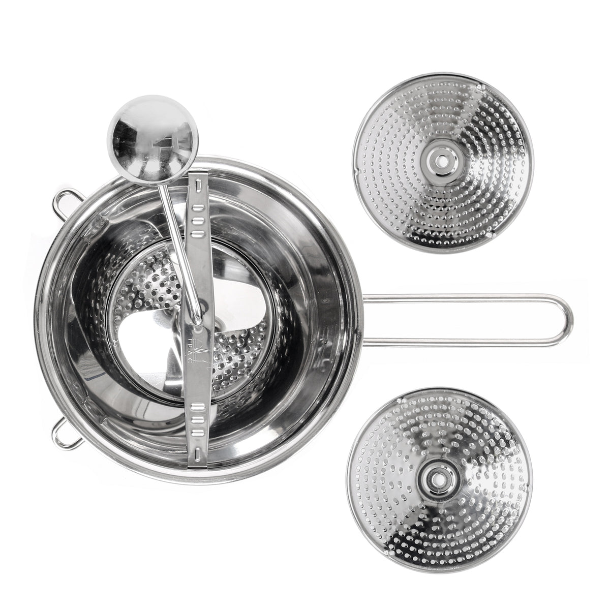 PROFESSIONAL FOOD MILL 20 CM KRAFT STEEL 20CM / SILVER