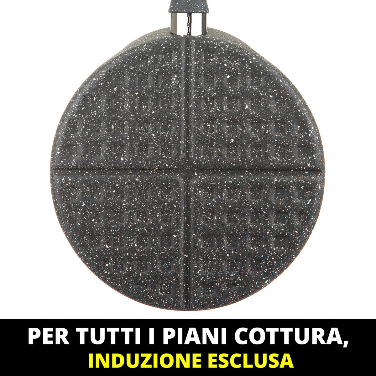 4-WAFFLE PAN 26 CM GRAY 26CM / GREY