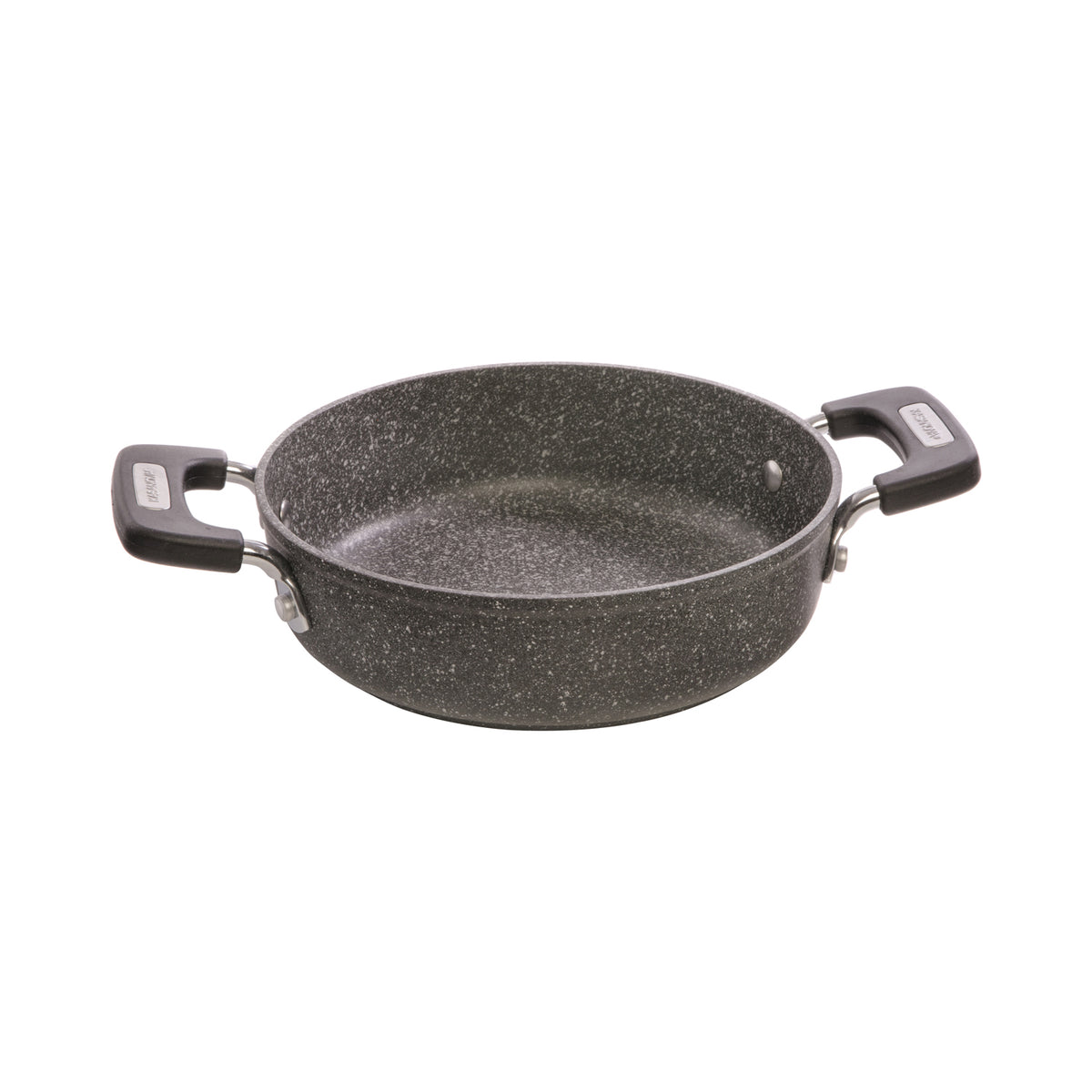 NEW PETRA DARK SAUTÉ PAN 28 CM WITH GLASS LID GRAY 28CM / GREY