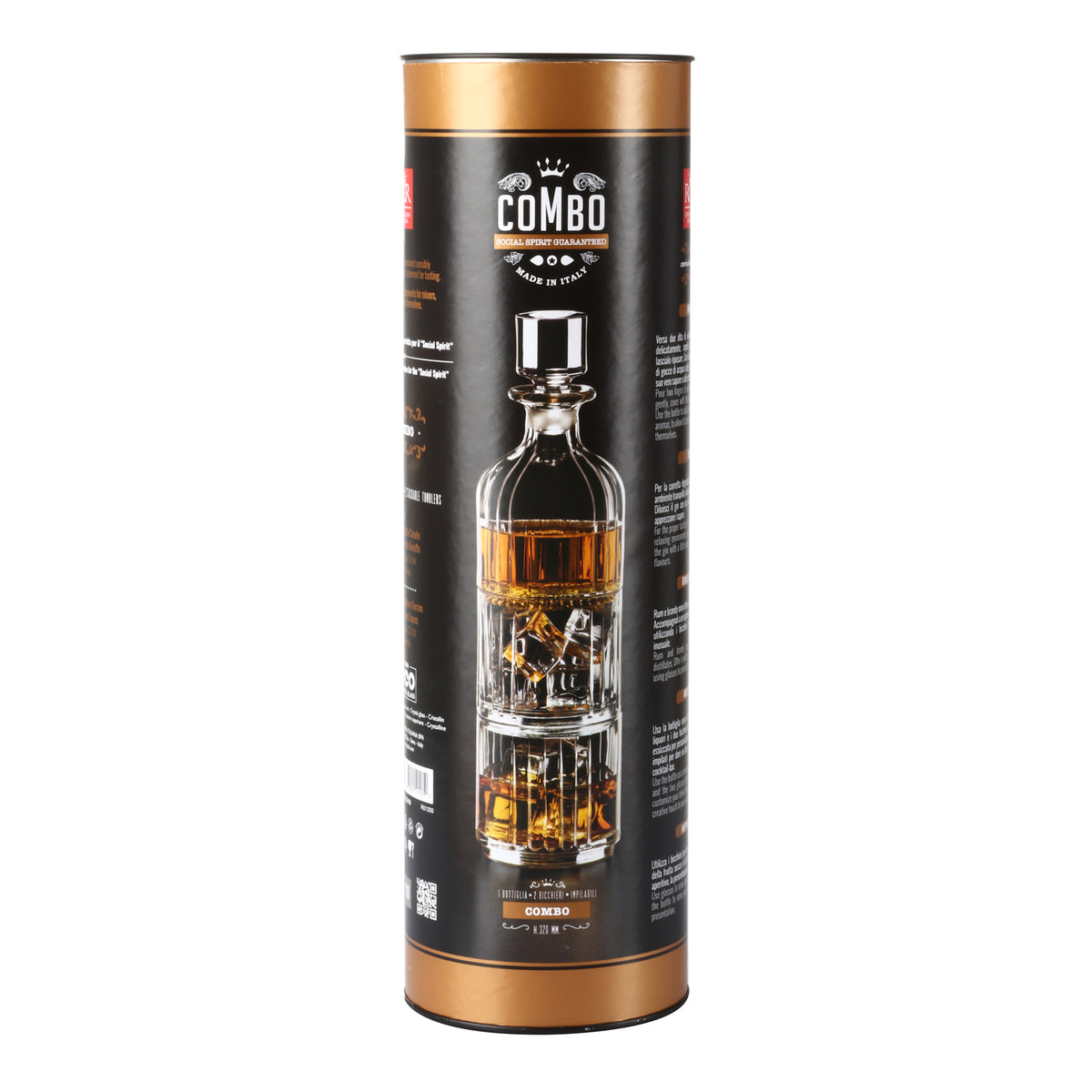APERITIF SET COMBO TRANSPARENT 345ML / CLEAR
