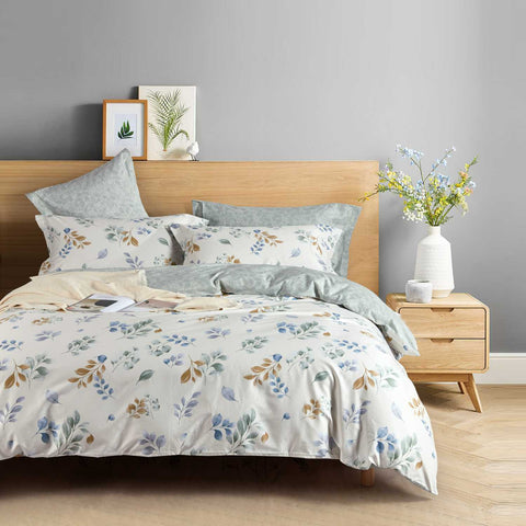 VALERIA PRINTED 4 PC DUVET COVER SET