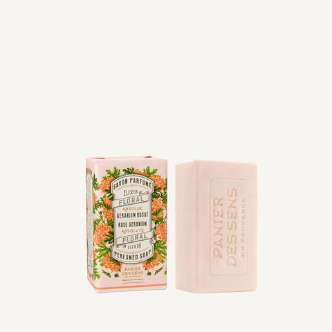 Perfumed solid soap - Geranium Rosat 150g