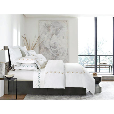 Dwell Floral Border Sheet Set